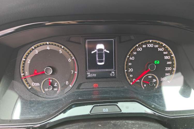 Used Volkswagen Bora 2021 1.5L Automatic Comfort Smart Connect Edition Odometer Close Up