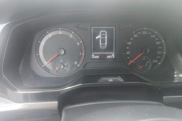Used Volkswagen Bora 2021 1.5L Automatic Elite Smart Connect Edition Odometer Close Up
