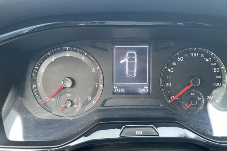 Used Volkswagen Bora 2021 1.5L Automatic Elite Smart Connect Edition Odometer Close Up