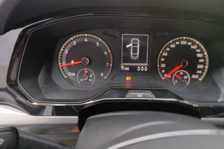 Used Volkswagen Bora 2021 1.5L Automatic Comfort Smart Connect Edition Odometer Close Up