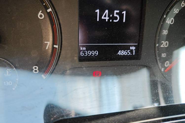 Used Volkswagen Bora 2021 280TSI DSG Elite Smart Connectivity Version Odometer Close Up
