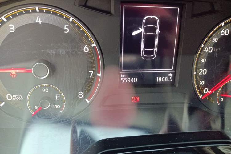 Used Volkswagen Bora 2021 280TSI DSG Elite Smart Connectivity Version Odometer Close Up