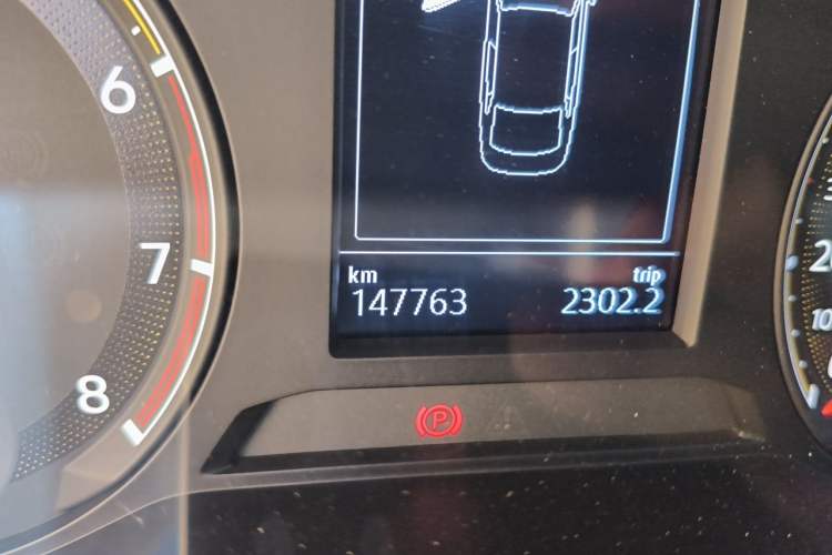 Used Volkswagen Bora 2021 1.5L Automatic Comfort Smart Connect Edition Odometer Close Up