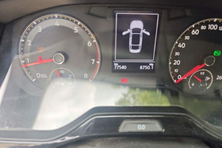 Used Volkswagen Bora 2021 1.5L Automatic Comfort Smart Connect Edition Odometer Close Up