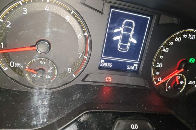 Used Volkswagen Bora 2021 1.5L Automatic Comfort Smart Connect Edition Odometer Close Up