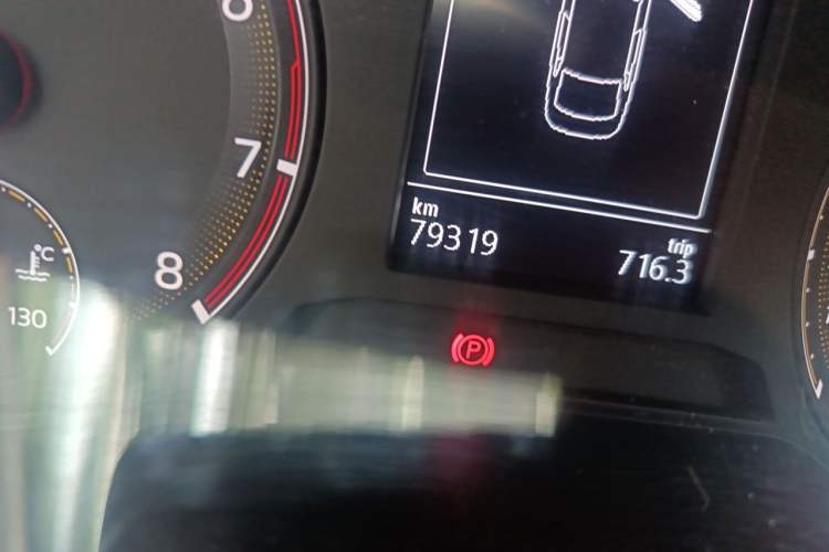 Used Volkswagen Bora 2021 1.5L Automatic Comfort Smart Connect Edition Odometer Close Up