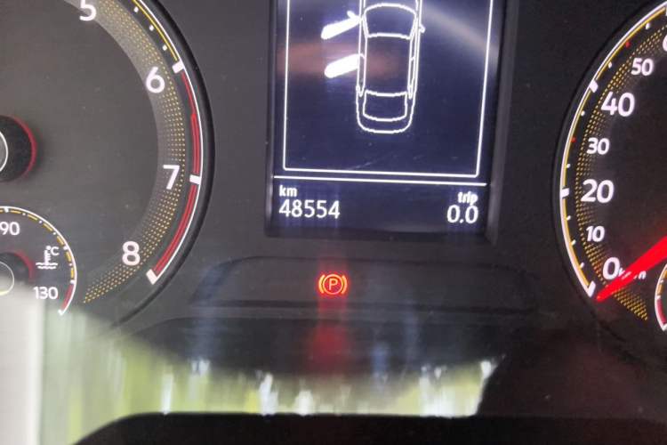 Used Volkswagen Bora 2021 1.5L Automatic Comfort Smart Connect Edition Odometer Close Up