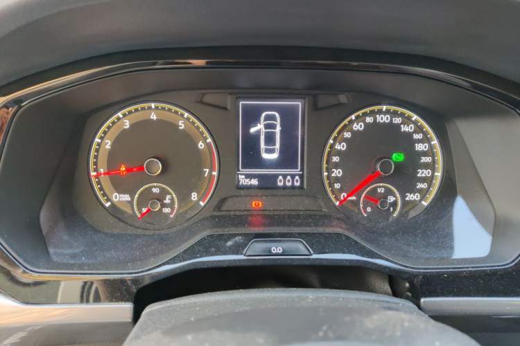 Used Volkswagen Bora 2021 1.5L Automatic Elite Smart Connect Edition Odometer Close Up