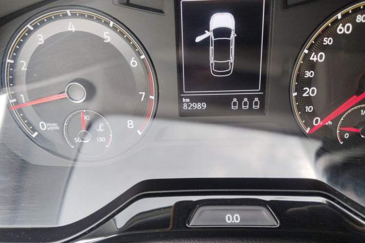 Used Volkswagen Bora 2021 1.5L Automatic Comfort Smart Connect Edition Odometer Close Up