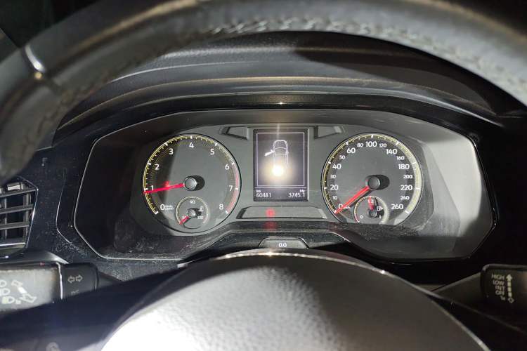 Used Volkswagen Bora 2021 1.5L Automatic Elite Smart Connect Edition Odometer Close Up