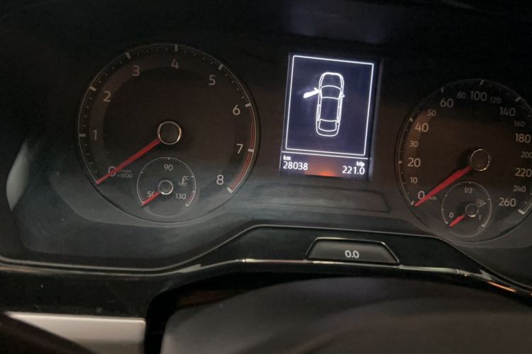 Used Volkswagen Bora 2021 1.5L Manual Fashion Smart Connect Edition Odometer Close Up