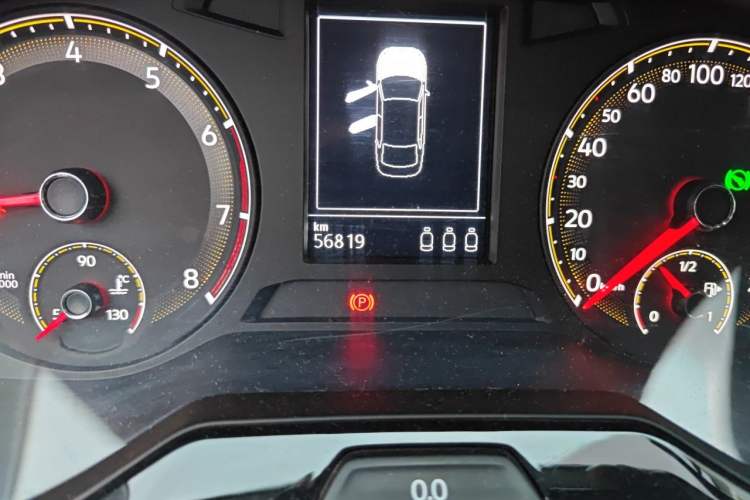 Used Volkswagen Bora 2021 1.5L Automatic Comfort Smart Connect Edition Odometer Close Up
