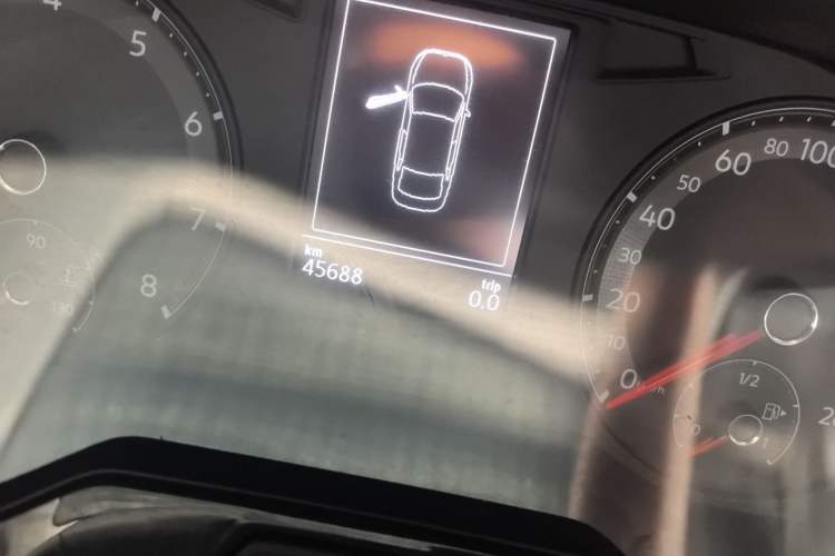 Used Volkswagen Bora 2021 200TSI DSG Elite Smart Connectivity Version Odometer Close Up