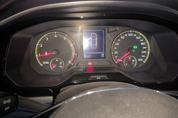 Used Volkswagen Bora 2021 1.5L Automatic Elite Smart Connect Edition Odometer Close Up