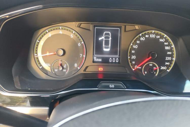 Used Volkswagen Bora 2021 1.5L Automatic Comfort Smart Connect Edition Odometer Close Up