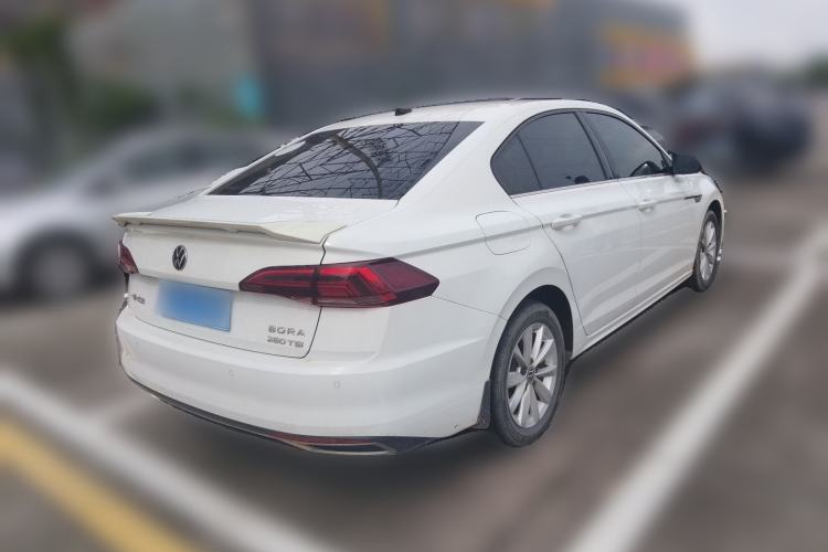 Used Volkswagen Bora 2021 1.5L Automatic Comfort Smart Connect Edition Rear Right 45 Deg