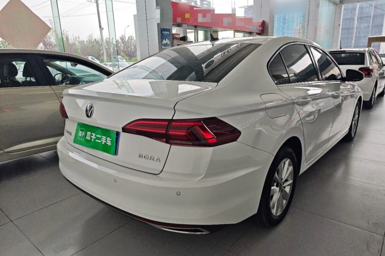 Used Volkswagen Bora 2021 1.5L Automatic Comfort Smart Connect Edition Rear Right 45 Deg