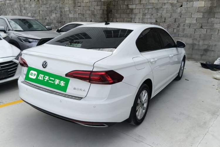 Used Volkswagen Bora 2021 1.5L Automatic Comfort Smart Connect Edition Rear Right 45 Deg