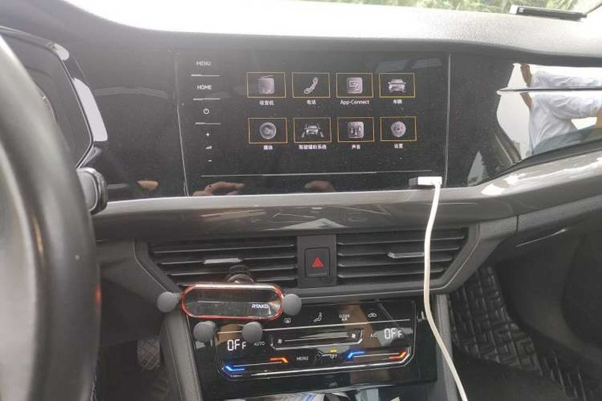 Used Volkswagen Bora 2021 280TSI DSG Elite Smart Connectivity Version Audio And AC Panel