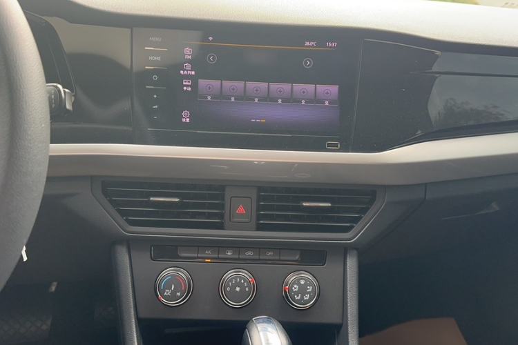 Used Volkswagen Bora 2021 1.5L Automatic Fashionable Smart Connectivity Version Audio And AC Panel