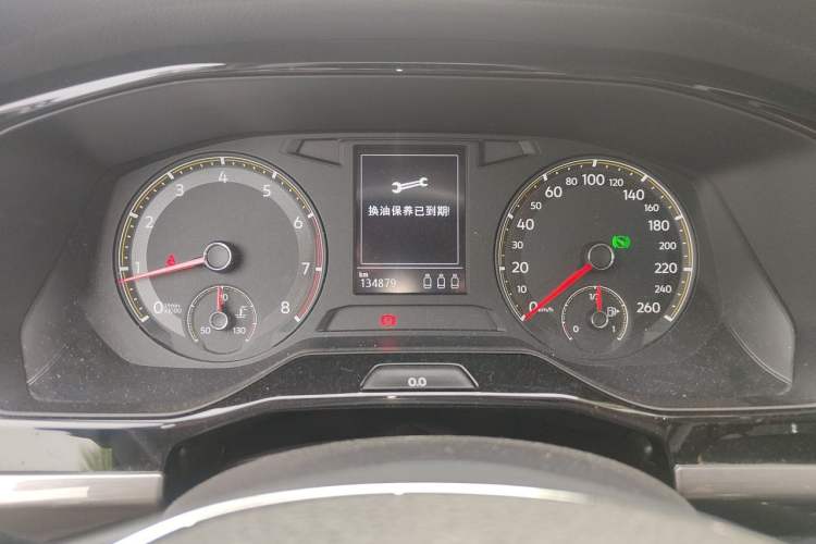 Used Volkswagen Bora 2021 280TSI DSG Elite Smart Connectivity Version Odometer Close Up