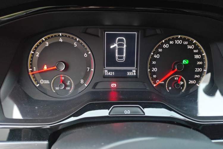 Used Volkswagen Bora 2021 1.5L Automatic Comfort Smart Connect Edition Odometer Close Up