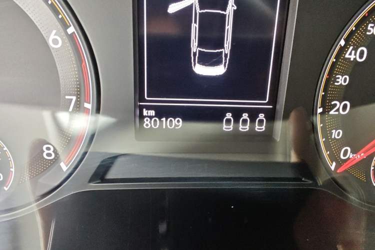 Used Volkswagen Bora 2021 1.5L Automatic Comfort Smart Connect Edition Odometer Close Up