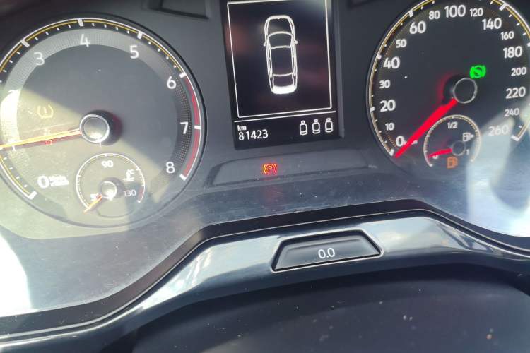 Used Volkswagen Bora 2021 1.5L Automatic Comfort Smart Connect Edition Odometer Close Up
