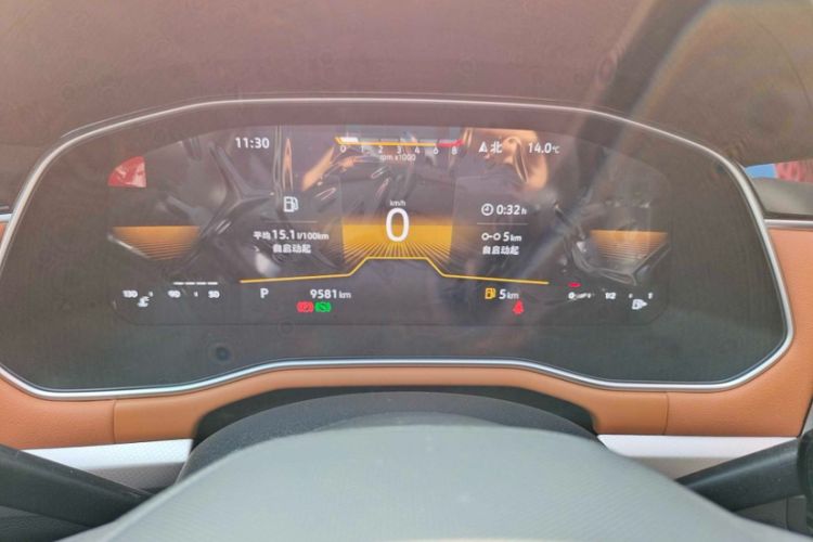 Used Volkswagen Bora 2023 200TSI DSG Enjoyment Edition Odometer Close Up