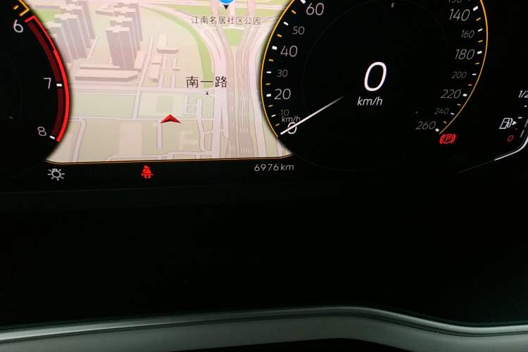Used Volkswagen Bora 2023 280TSI DSG Prestige Edition Odometer Close Up