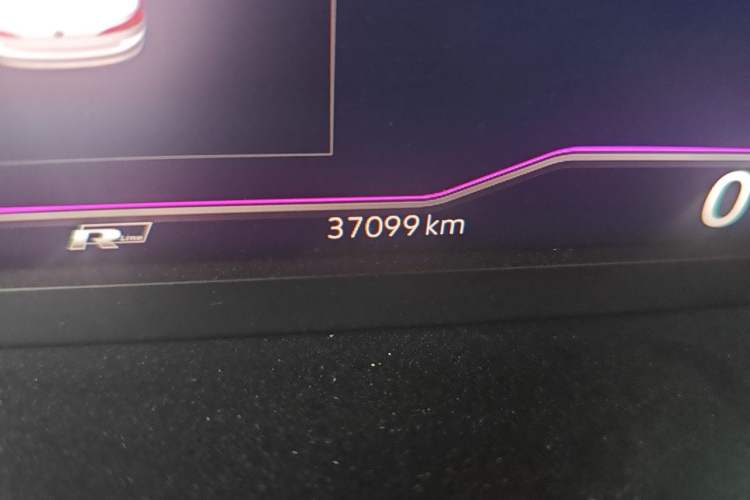 Used Volkswagen Bora 2023 200TSI DSG YueXing PRO Edition Odometer Close Up