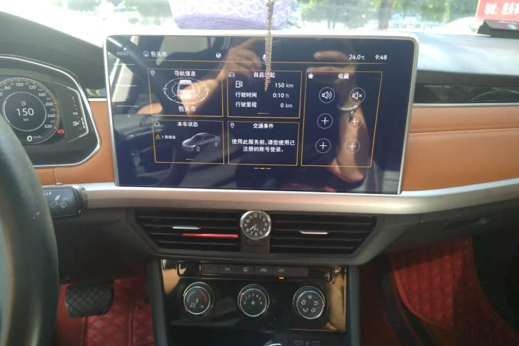 Used Volkswagen Bora 2023 200TSI DSG YueXing PRO Edition Audio And AC Panel