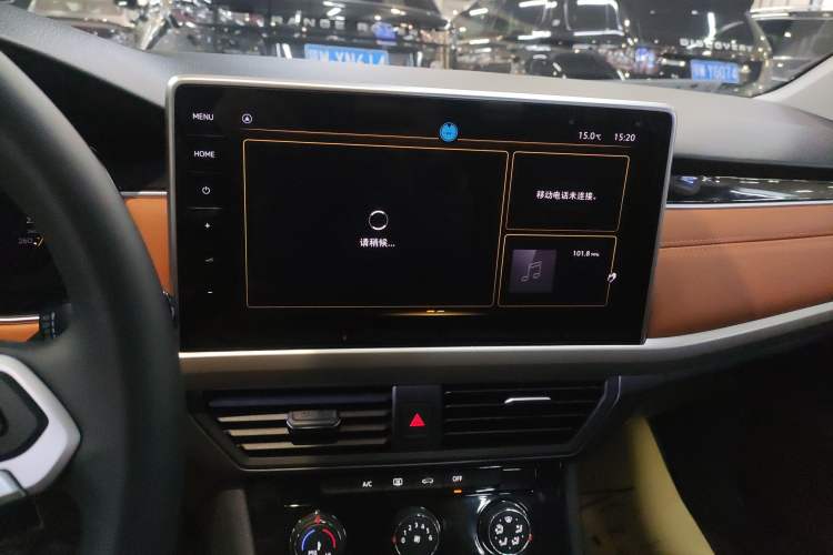Used Volkswagen Bora 2023 200TSI DSG YueXing PRO Edition Audio And AC Panel