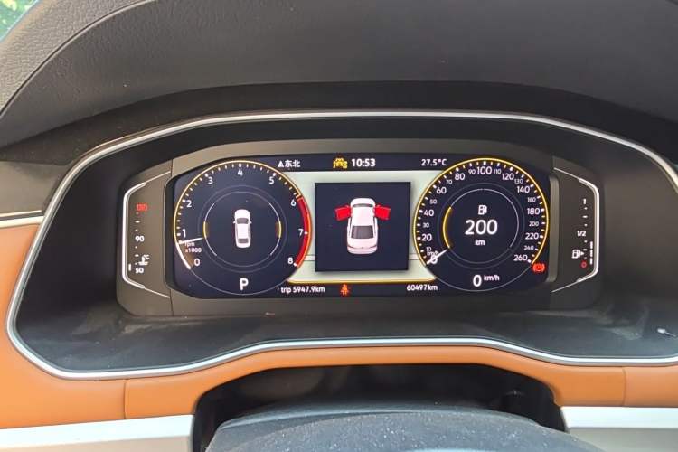 Used Volkswagen Bora 2023 Revised Version 200TSI DSG YueXing PRO Edition Instrument Cluster