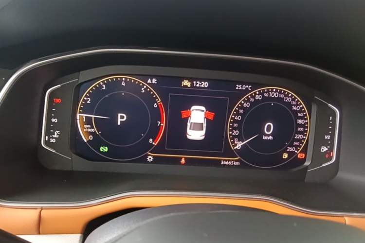 Used Volkswagen Bora 2023 200TSI DSG YueXing PRO Edition Instrument Cluster