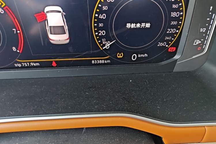 Used Volkswagen Bora 2023 200TSI DSG YueXing PRO Edition Odometer Close Up