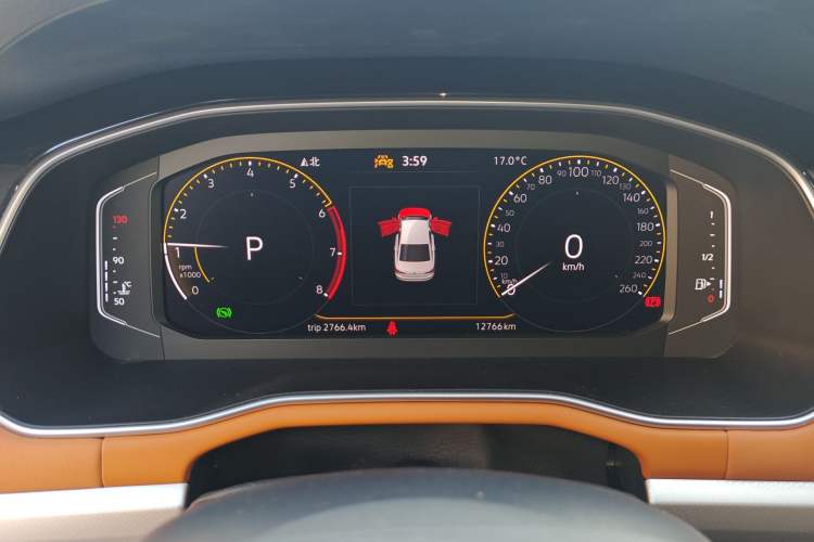 Used Volkswagen Bora 2023 200TSI DSG SmartDrive PRO Edition Odometer Close Up