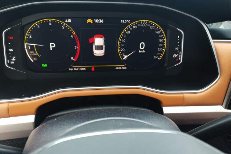 Used Volkswagen Bora 2023 200TSI DSG YueXing PRO Edition Odometer Close Up