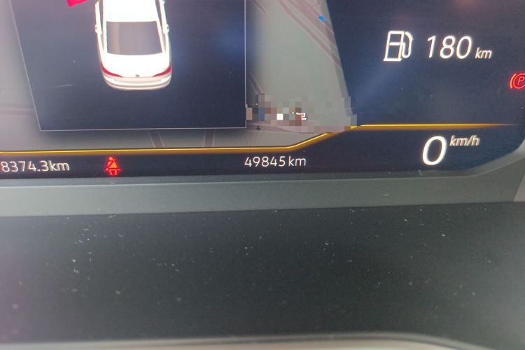 Used Volkswagen Bora 2023 280TSI DSG Prestige Edition Odometer Close Up