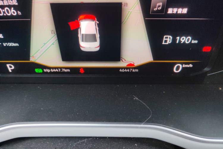 Used Volkswagen Bora 2023 280TSI DSG Prestige Edition Odometer Close Up