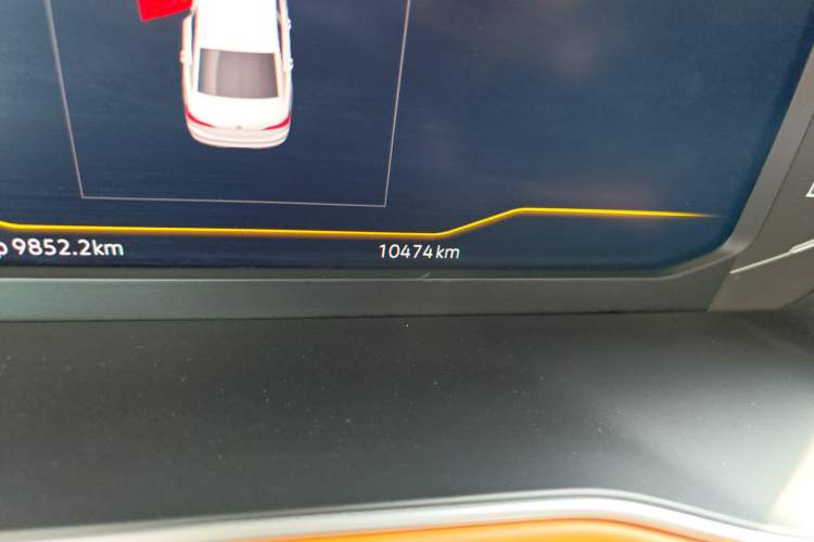Used Volkswagen Bora 2023 200TSI DSG YueXing PRO Edition Odometer Close Up