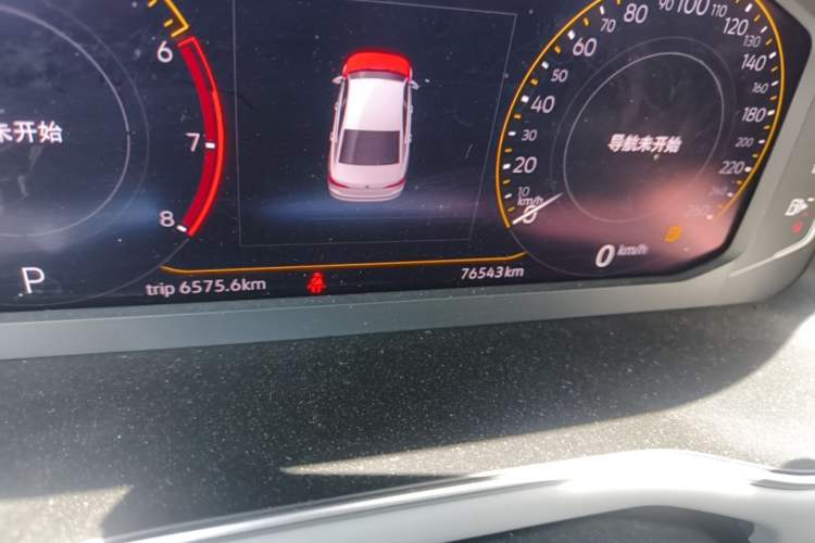 Used Volkswagen Bora 2023 200TSI DSG YueXing PRO Edition Odometer Close Up