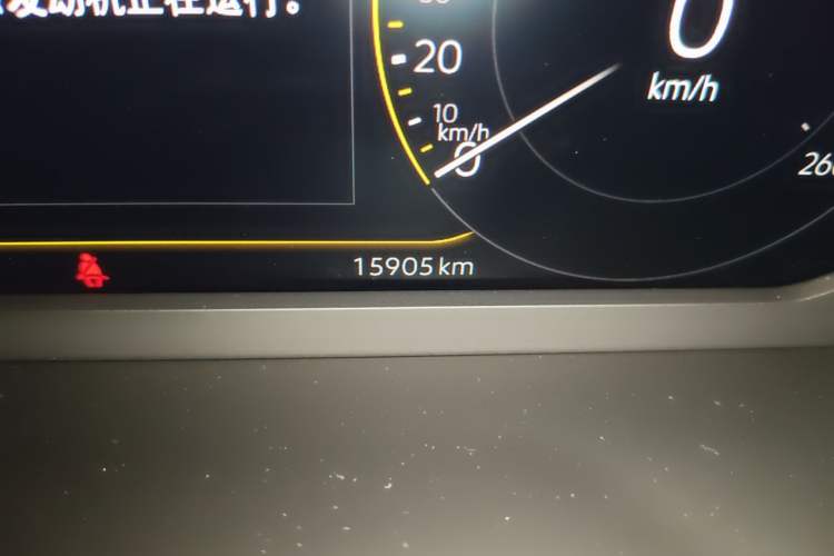 Used Volkswagen Bora 2023 200TSI DSG Smart Drive Version Odometer Close Up