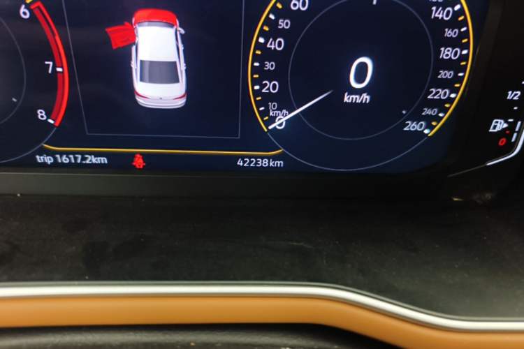 Used Volkswagen Bora 2023 200TSI DSG YueXing PRO Edition Odometer Close Up
