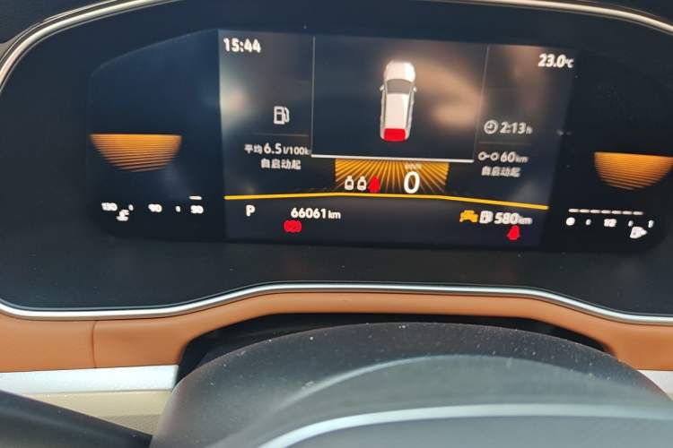 Used Volkswagen Bora 2023 200TSI DSG Smart Drive Version Odometer Close Up