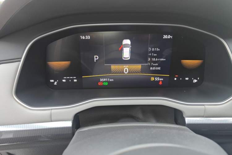 Used Volkswagen Bora 2023 1.5L Automatic Changer Limited Edition Odometer Close Up
