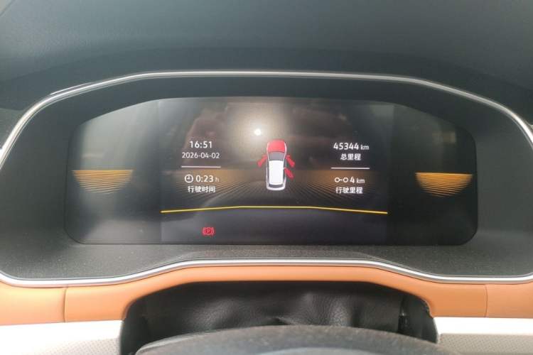 Used Volkswagen Bora 2023 200TSI DSG Enjoyment Edition Odometer Close Up