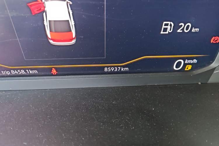 Used Volkswagen Bora 2023 200TSI DSG YueXing PRO Edition Odometer Close Up