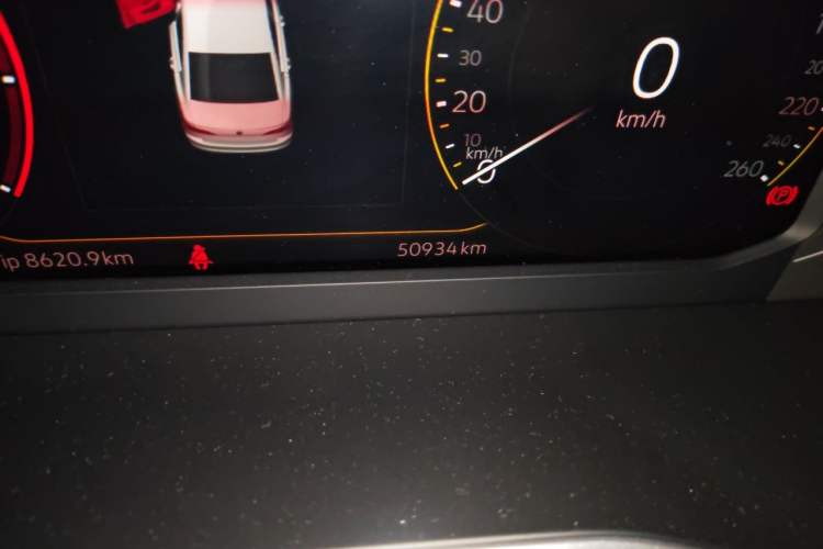 Used Volkswagen Bora 2023 200TSI DSG YueXing PRO Edition Odometer Close Up