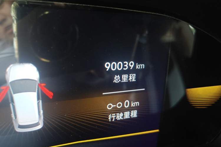Used Volkswagen Bora 2023 200TSI DSG Comfort Edition Odometer Close Up
